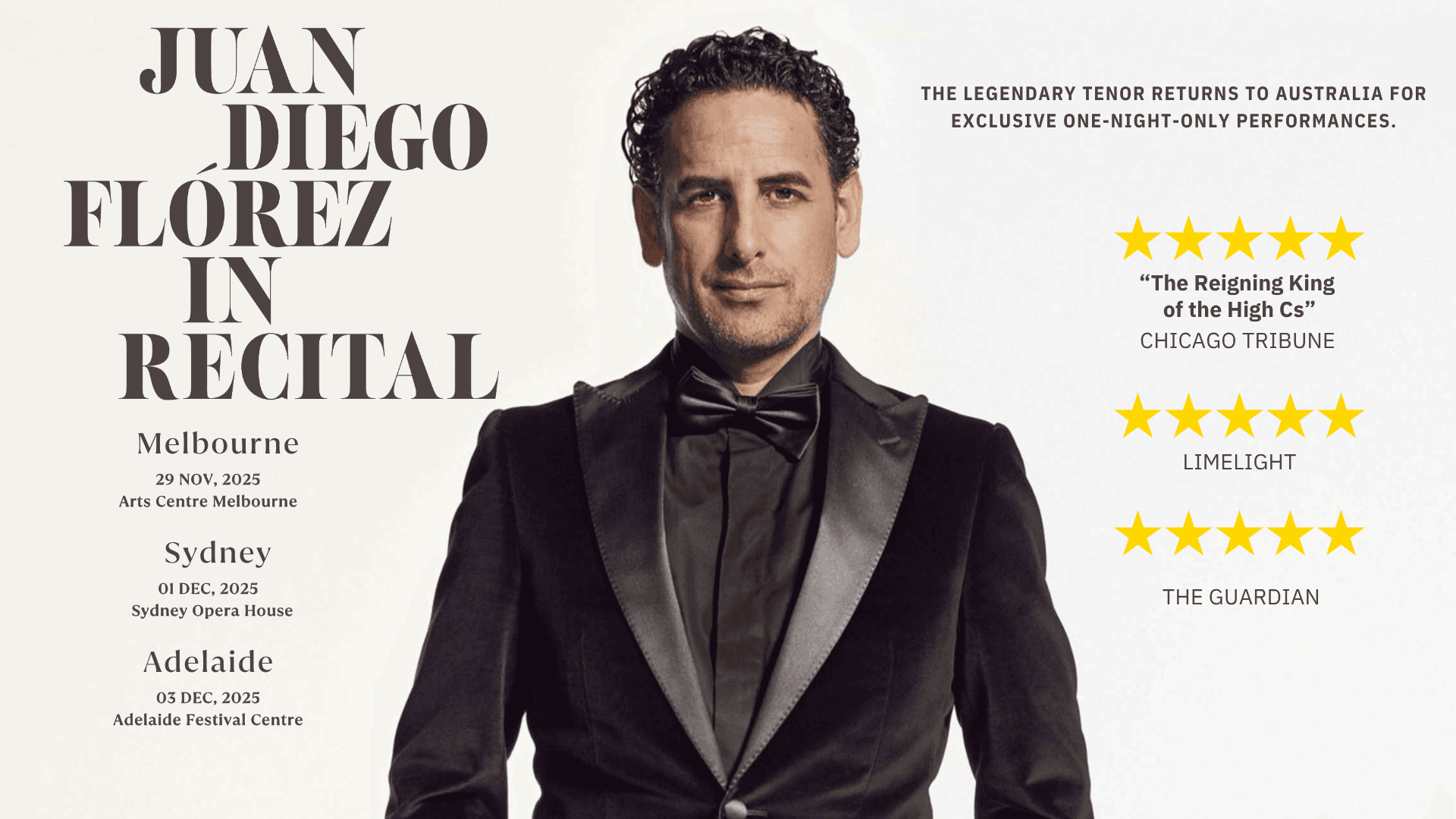 Juan Diego Flórez in Recital event image